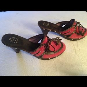 Rafe Fabulous Mules Size 39 Gorgeous Color!